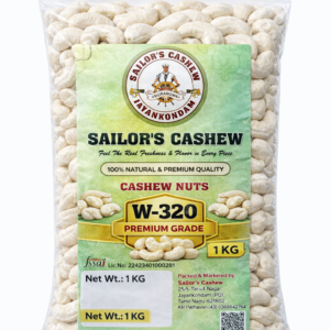 Sailor’s W-320 Premium Cashew Nuts 1 kg
