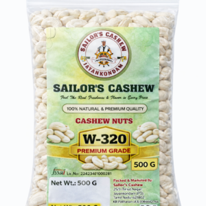 Sailor’s W-320 Premium Cashew Nuts 500 g