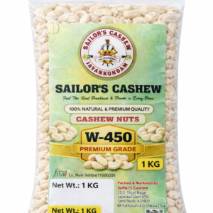 Sailor’s W-450 Premium Cashew Nuts 1 kg