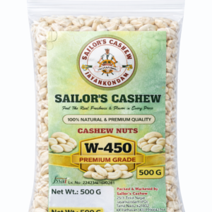 Sailor’s W-450 Premium Cashew Nuts 500 g