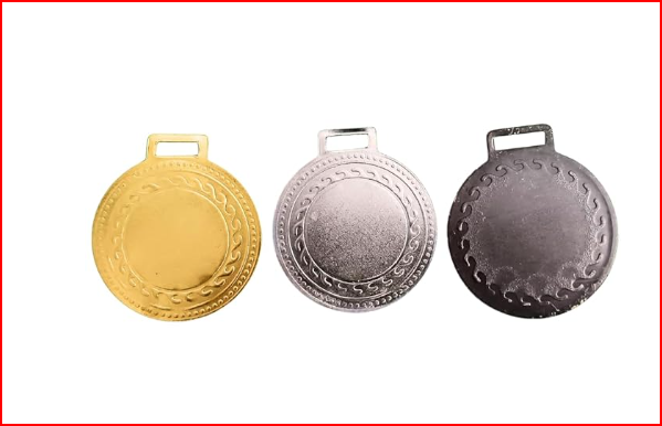 3 Inch Olympic Designed Medal (Gold, Silver, Brown) With Ribbon - Image 4